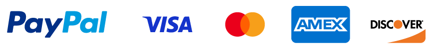 Visa Mastercard Amex GooglePay PayPal